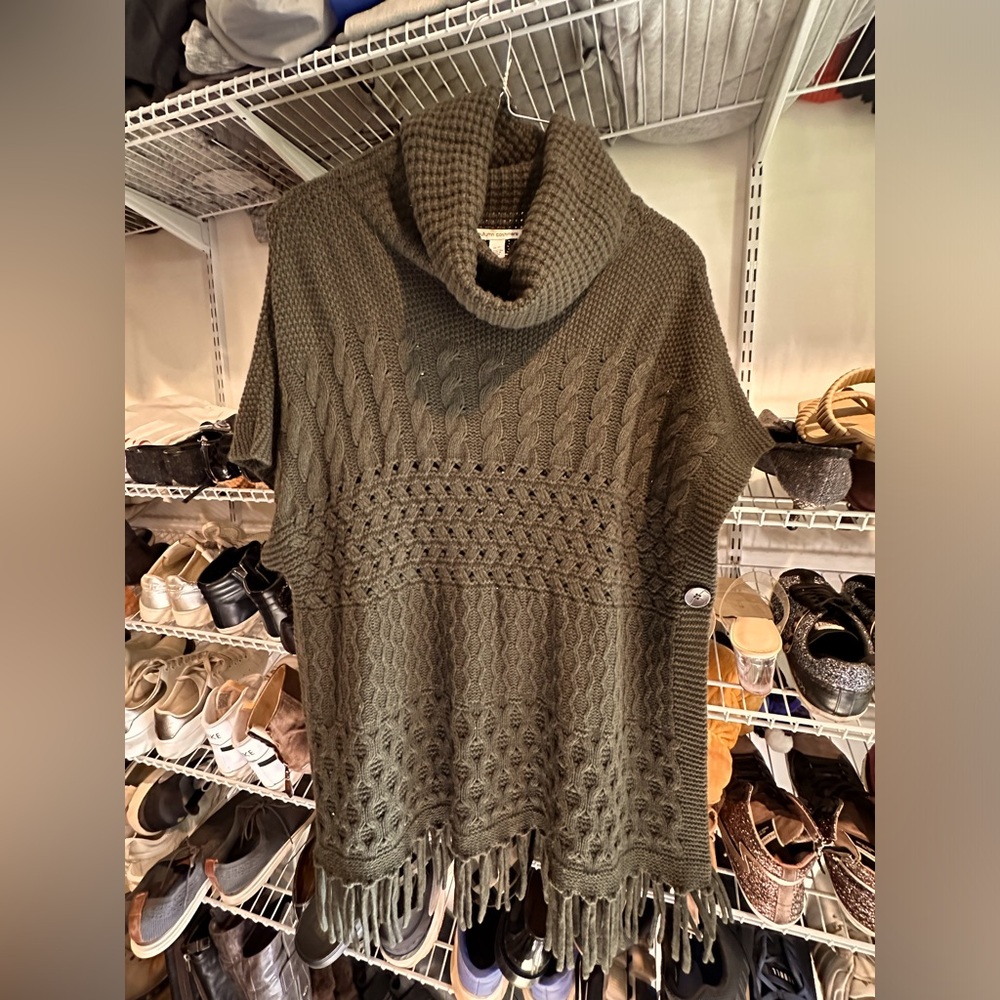 Autumn cashmere tunic
